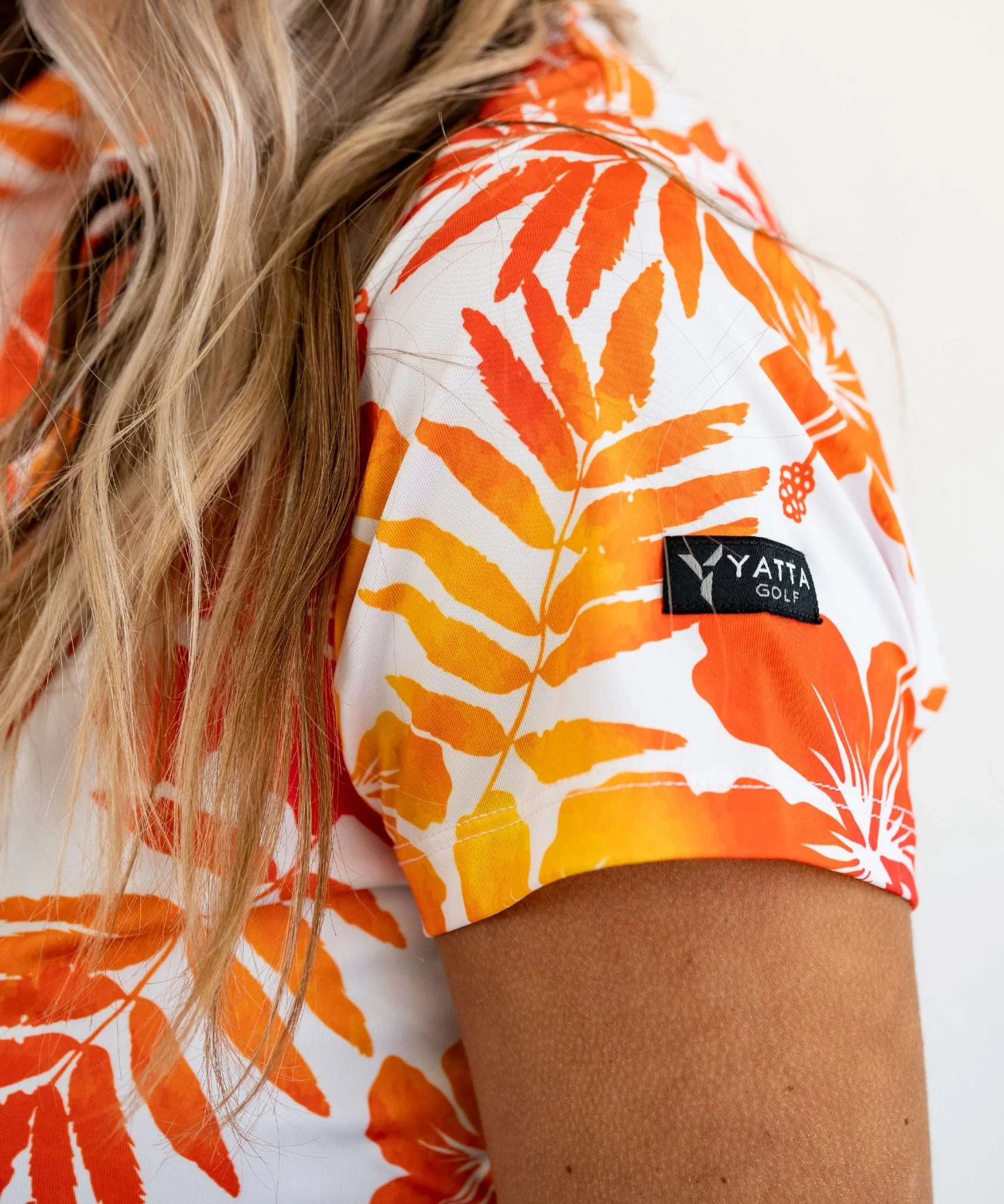 Aloha Sunrise Women's Golf Polo - Image 3