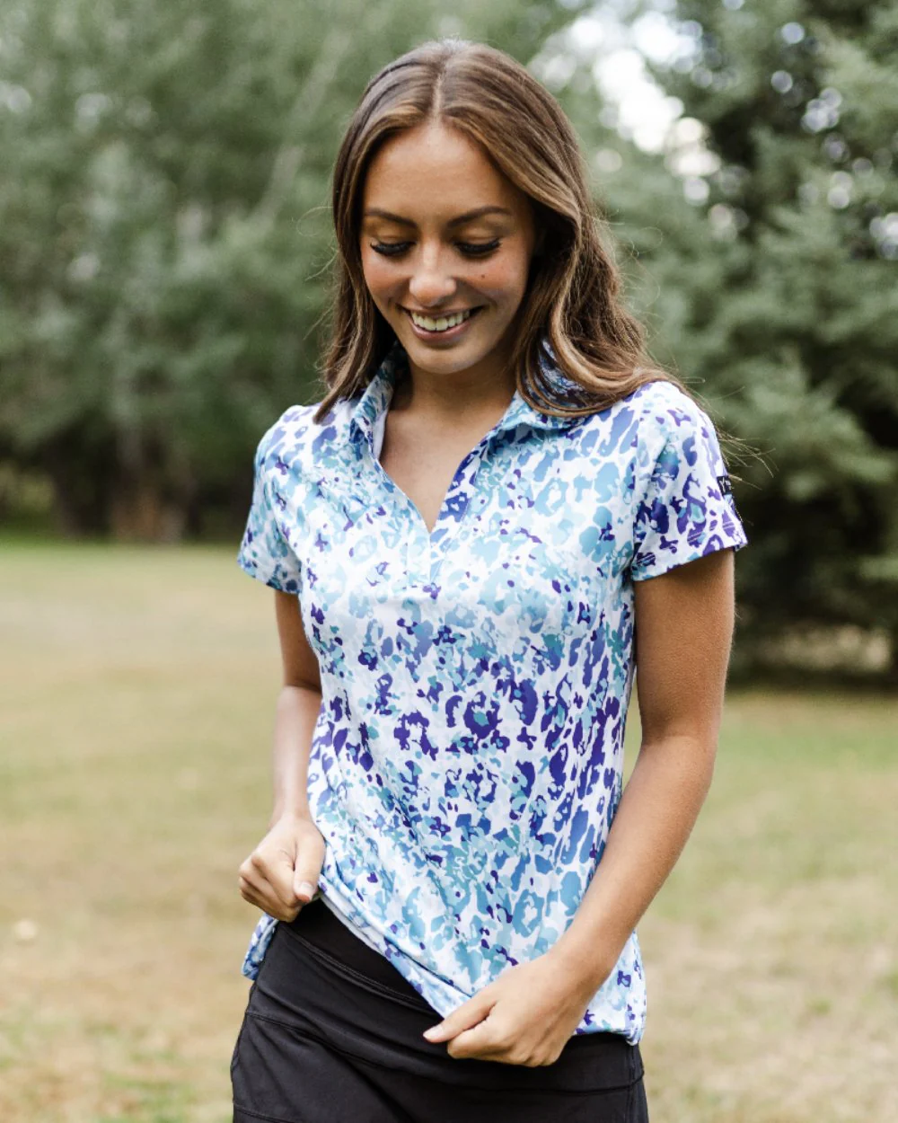 Safari Links Women's Golf Polo - Image 3
