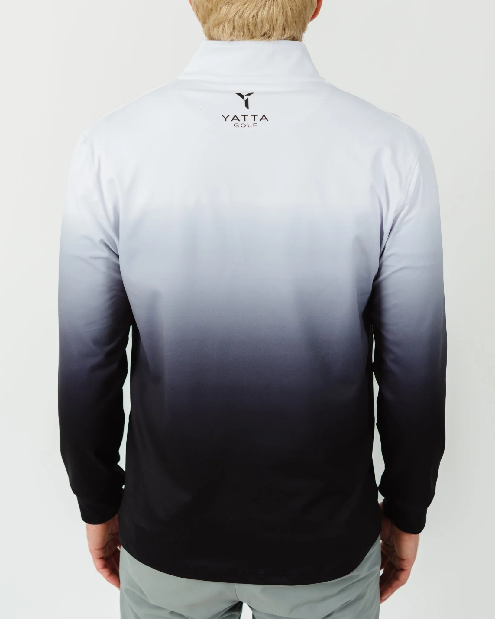 Black Birdie Quarter Zip - Men's - Image 3