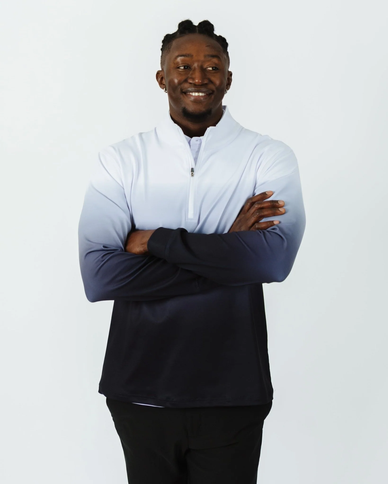 Black Birdie Quarter Zip - Men's - Image 4