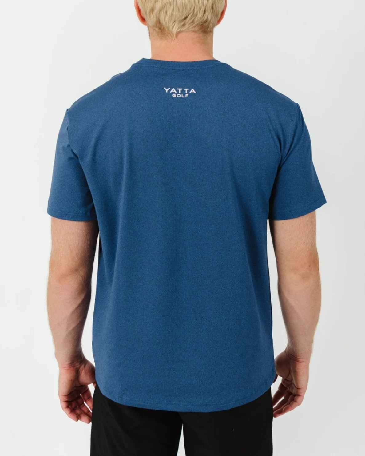 Blue Enjoy Life Performance T-Shirt - Image 3