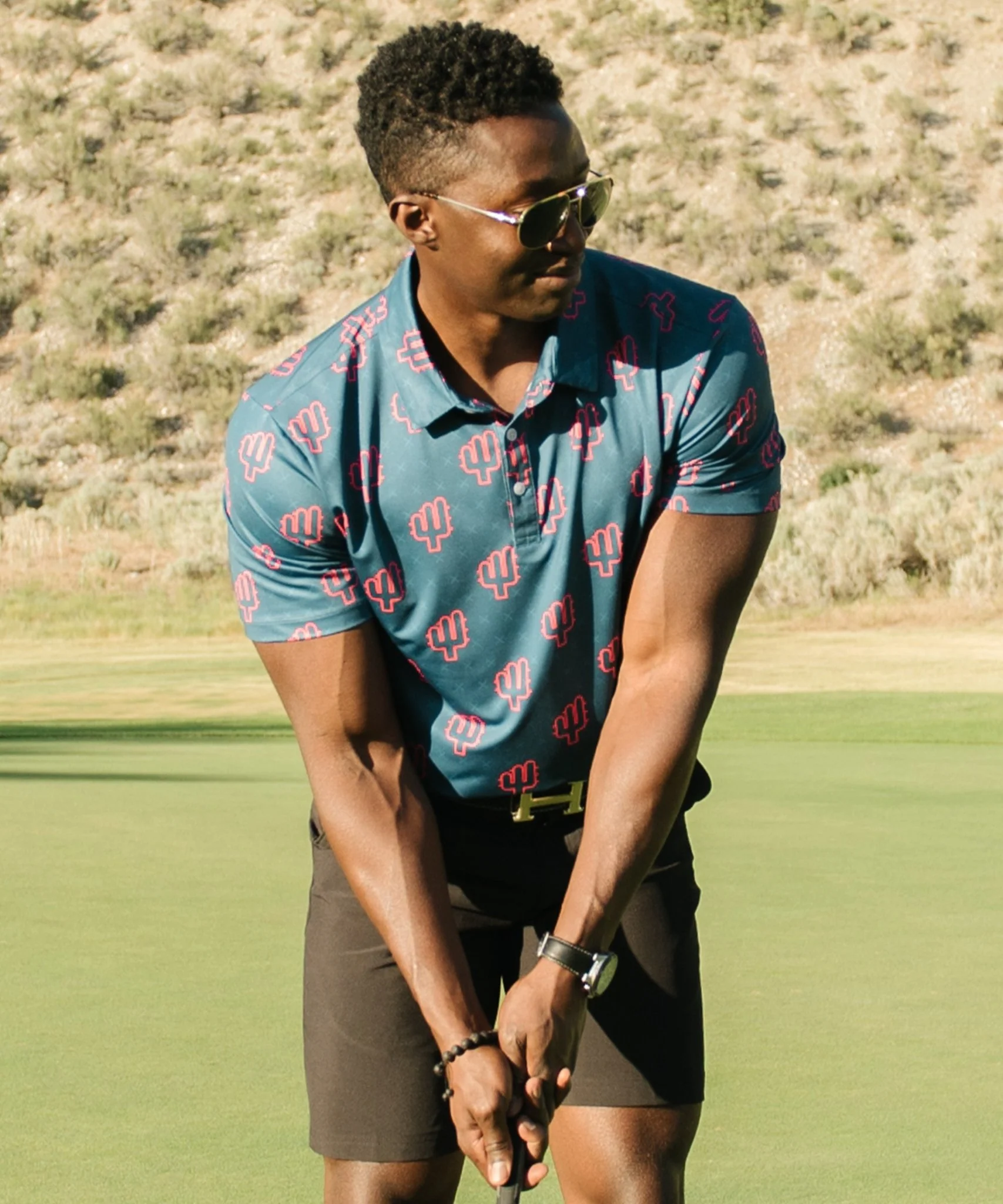 Desert Heat Golf Polo - Image 5