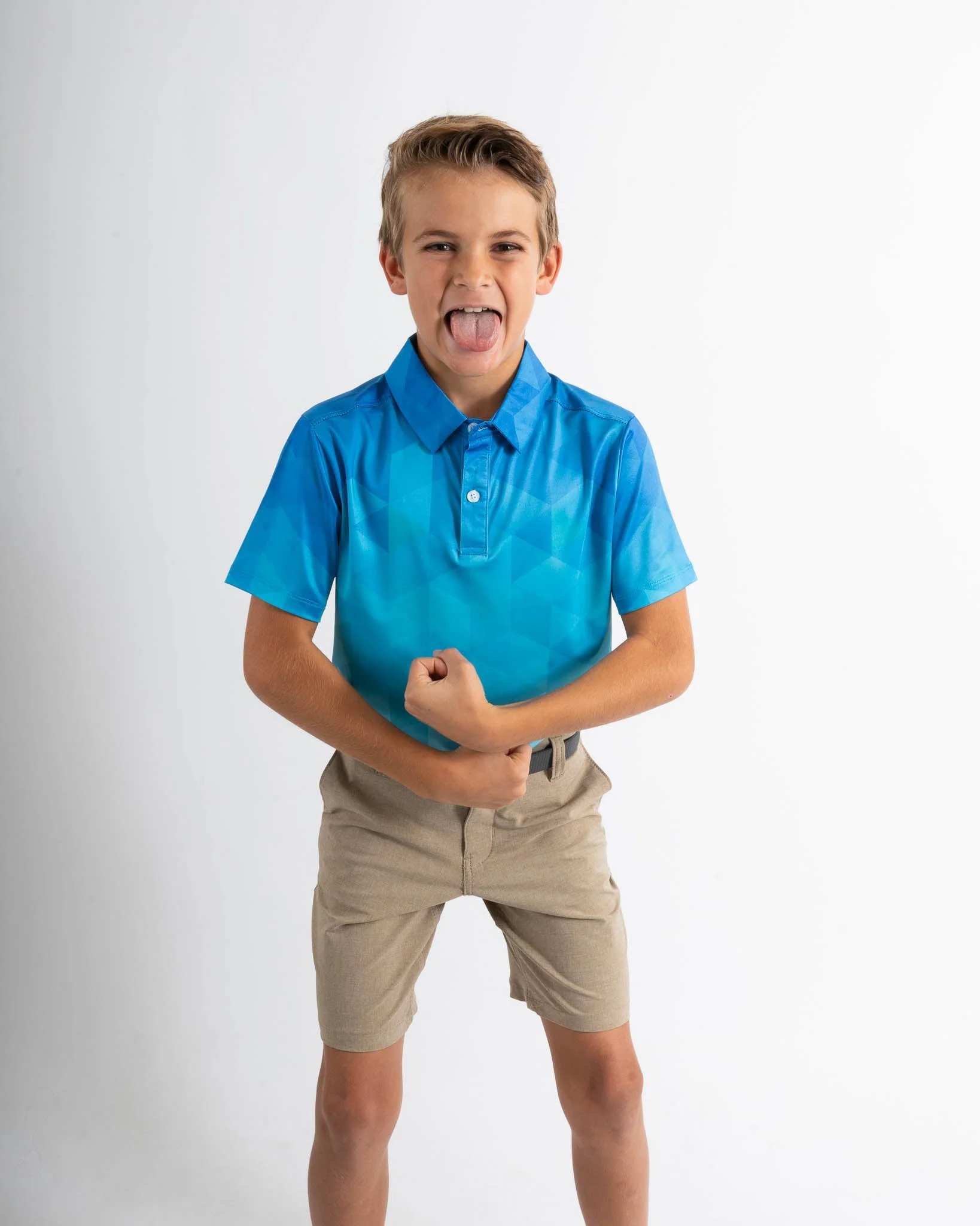 Baby Fade Youth Golf Polo - Image 5