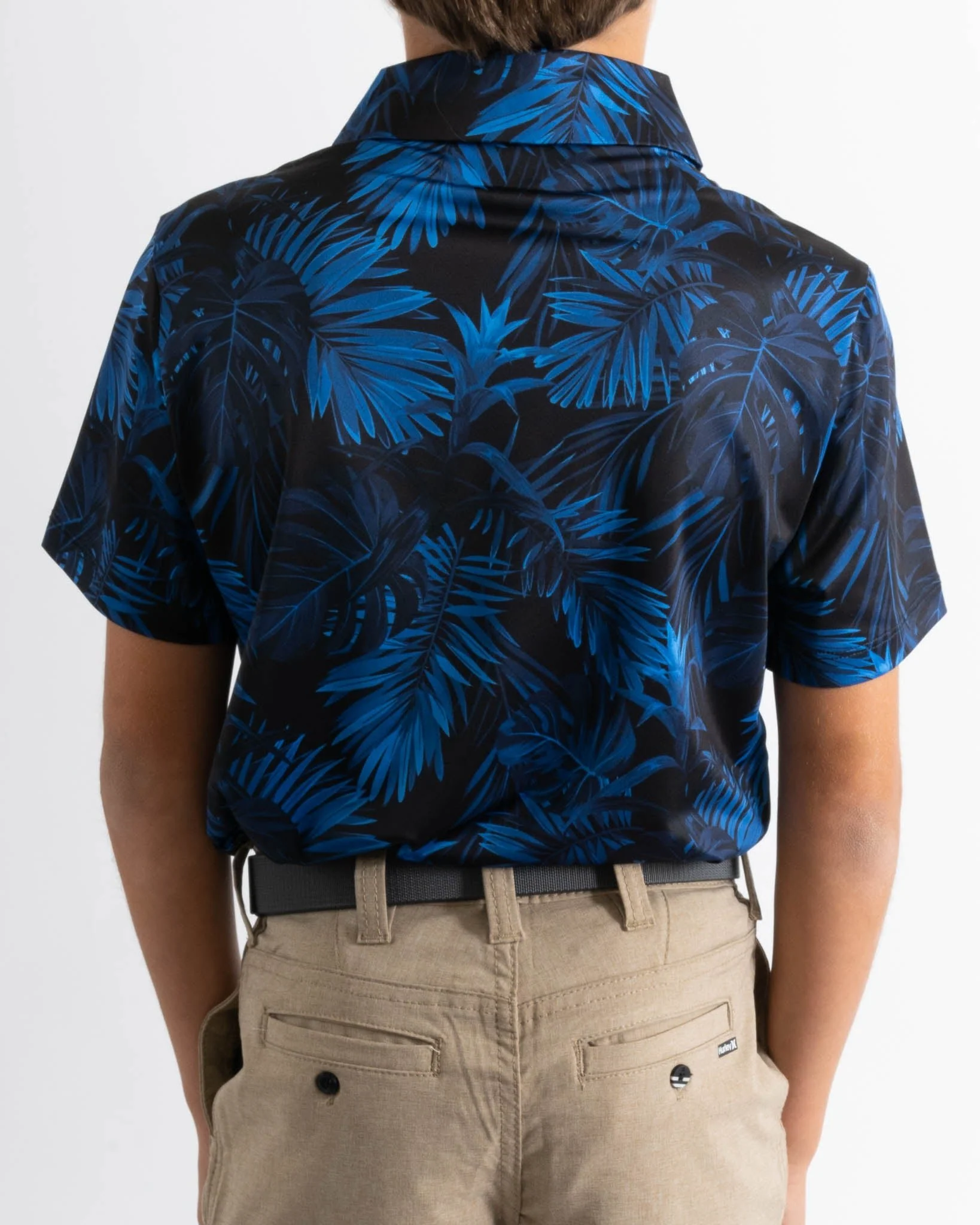 Midnight Blue Youth Golf Polo - Image 7