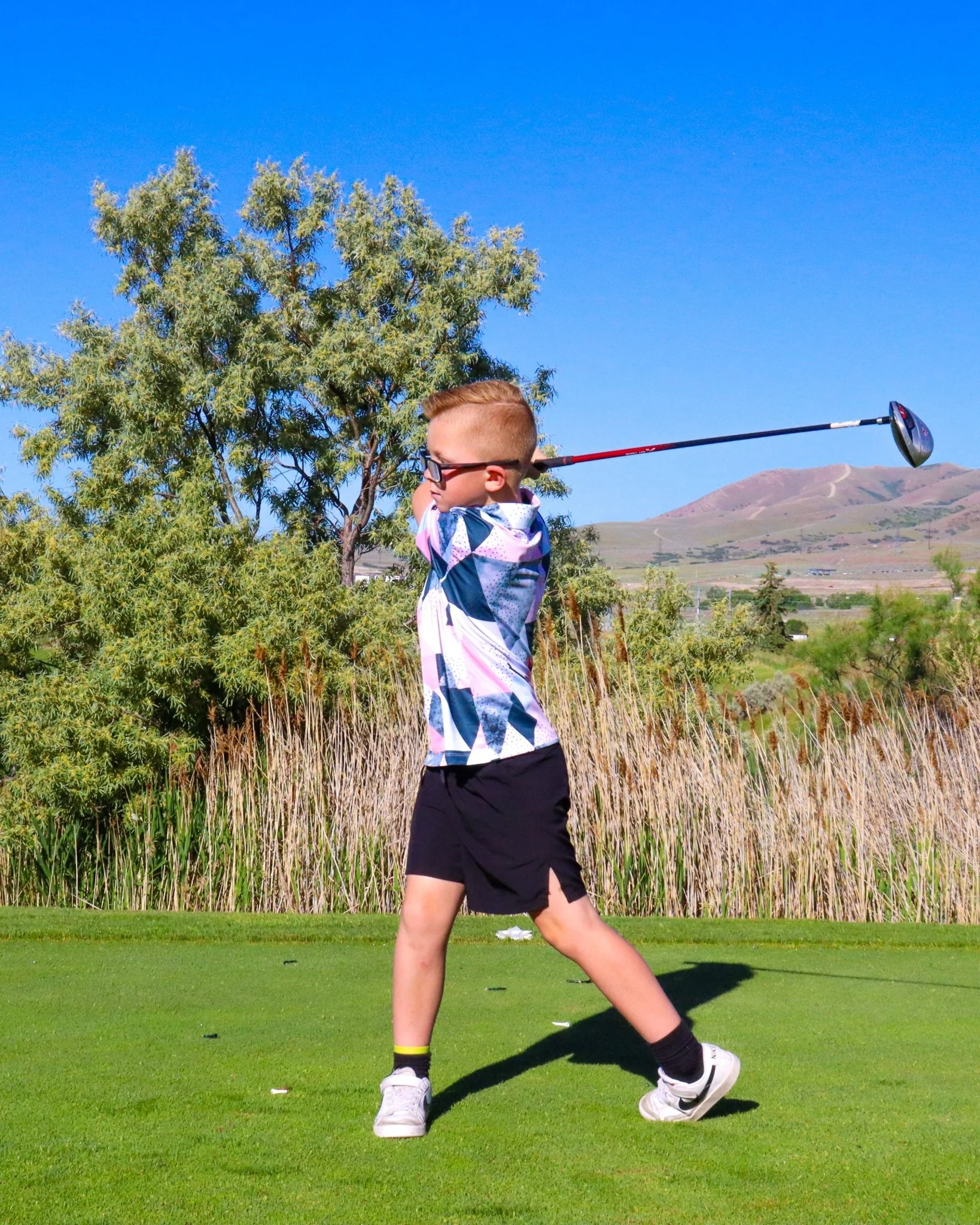 Birdie Dropper Youth Golf Polo - Image 9