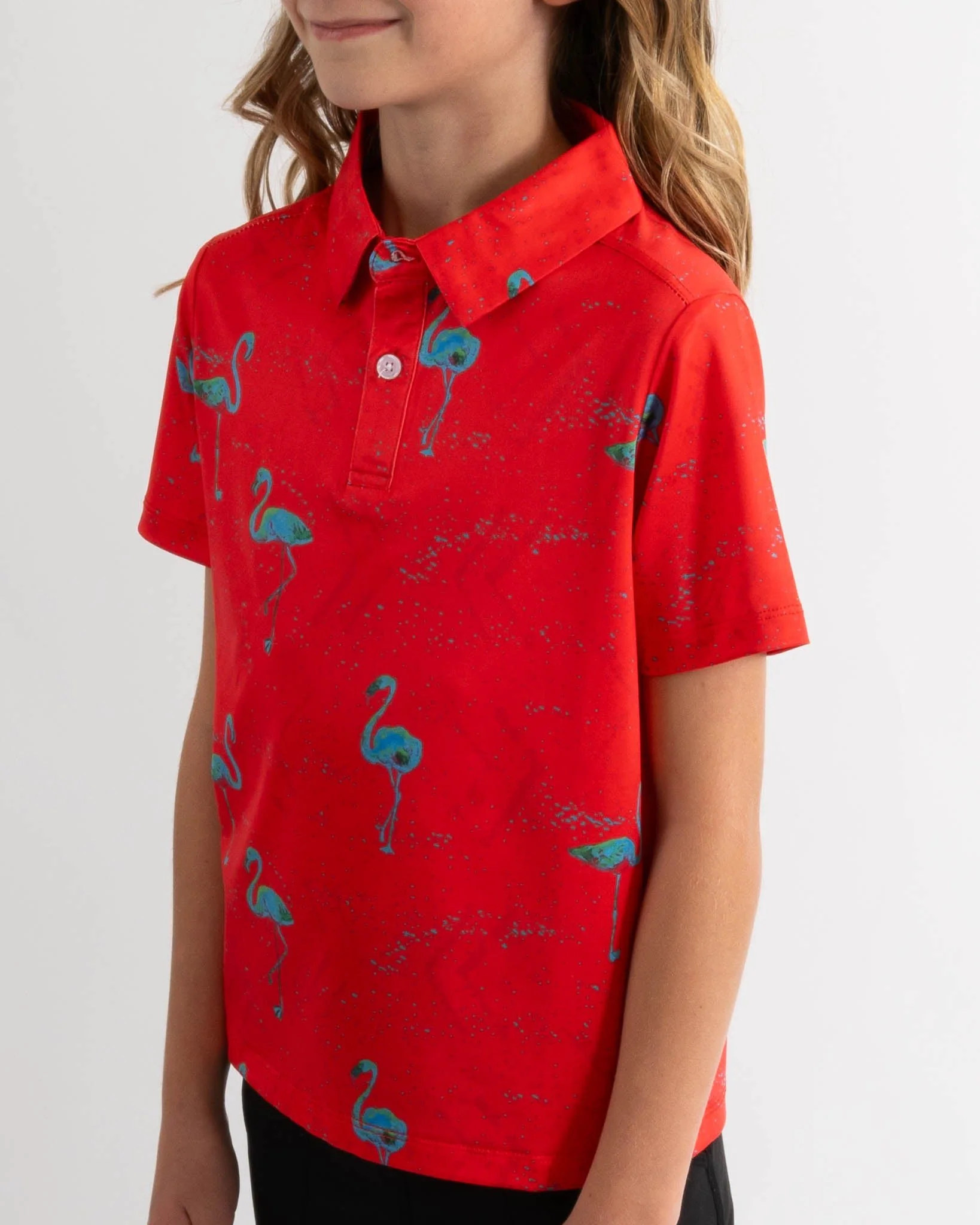 Just Beachy Youth Golf Polo - Image 4