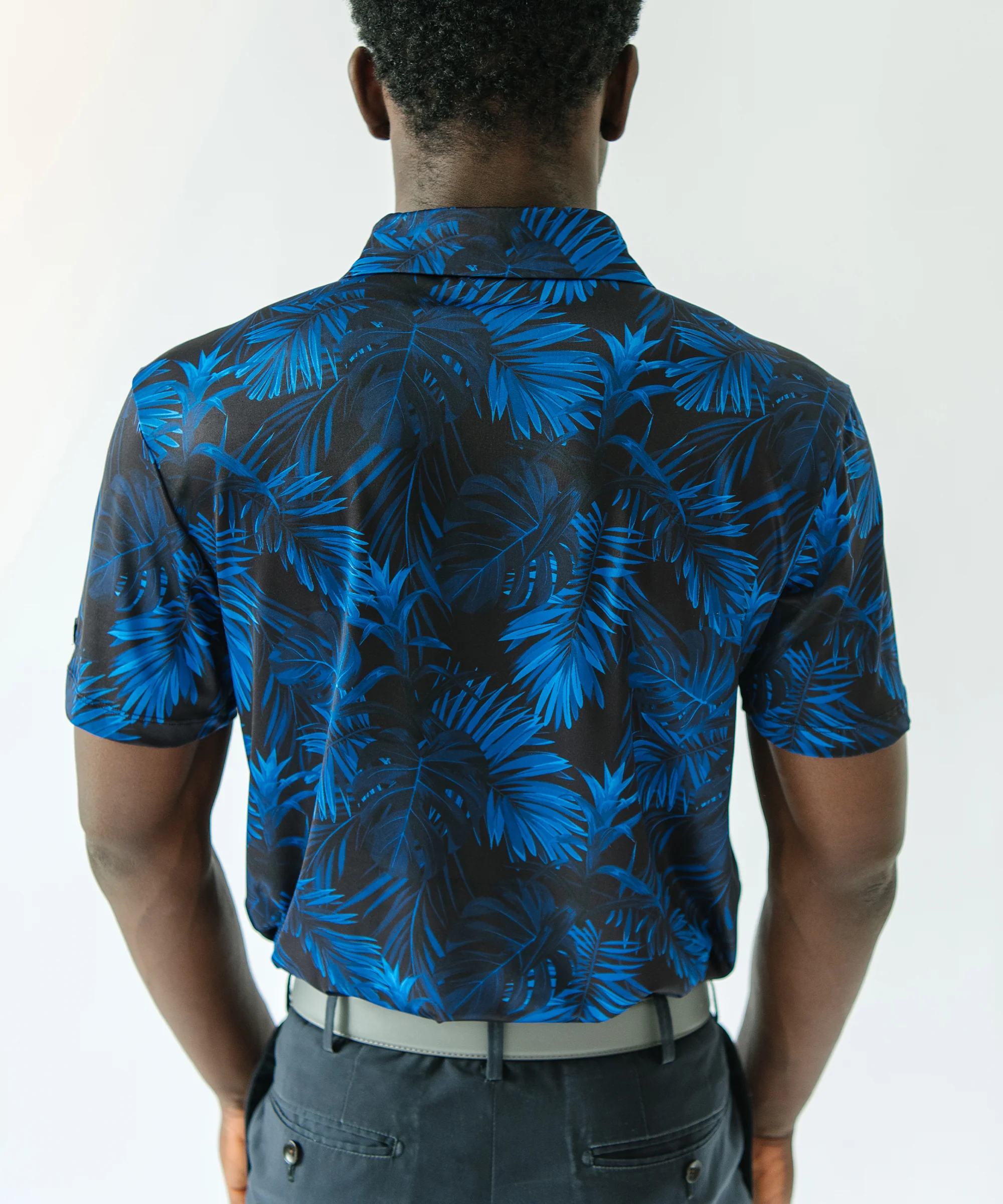 Midnight Blue Golf Polo - Image 4