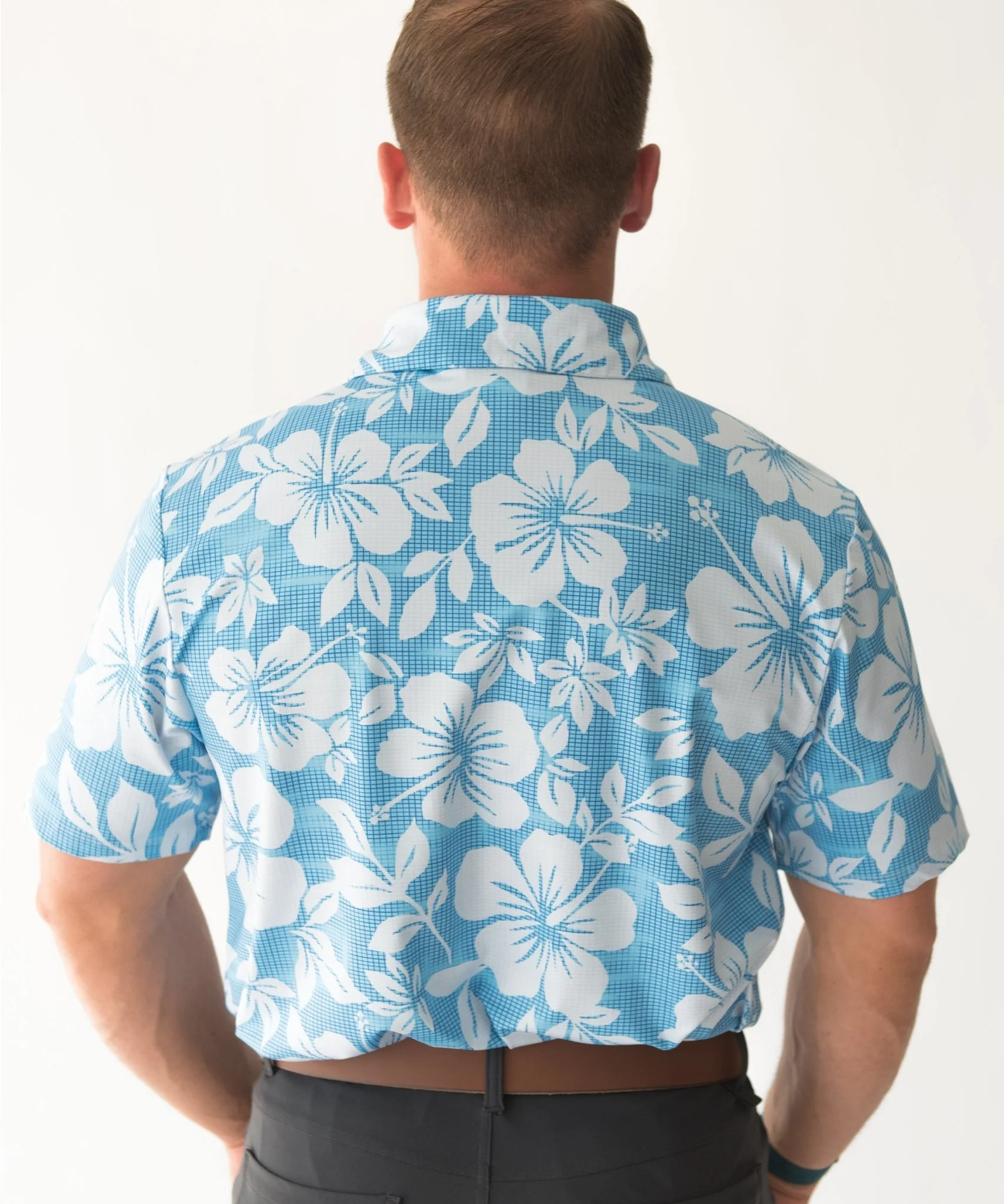 Kahakai Polū Golf Polo - Image 3