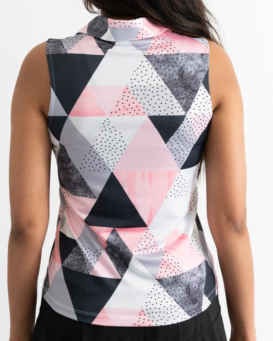 Birdie Dropper Women's Sleeveless Golf Polo - Image 5