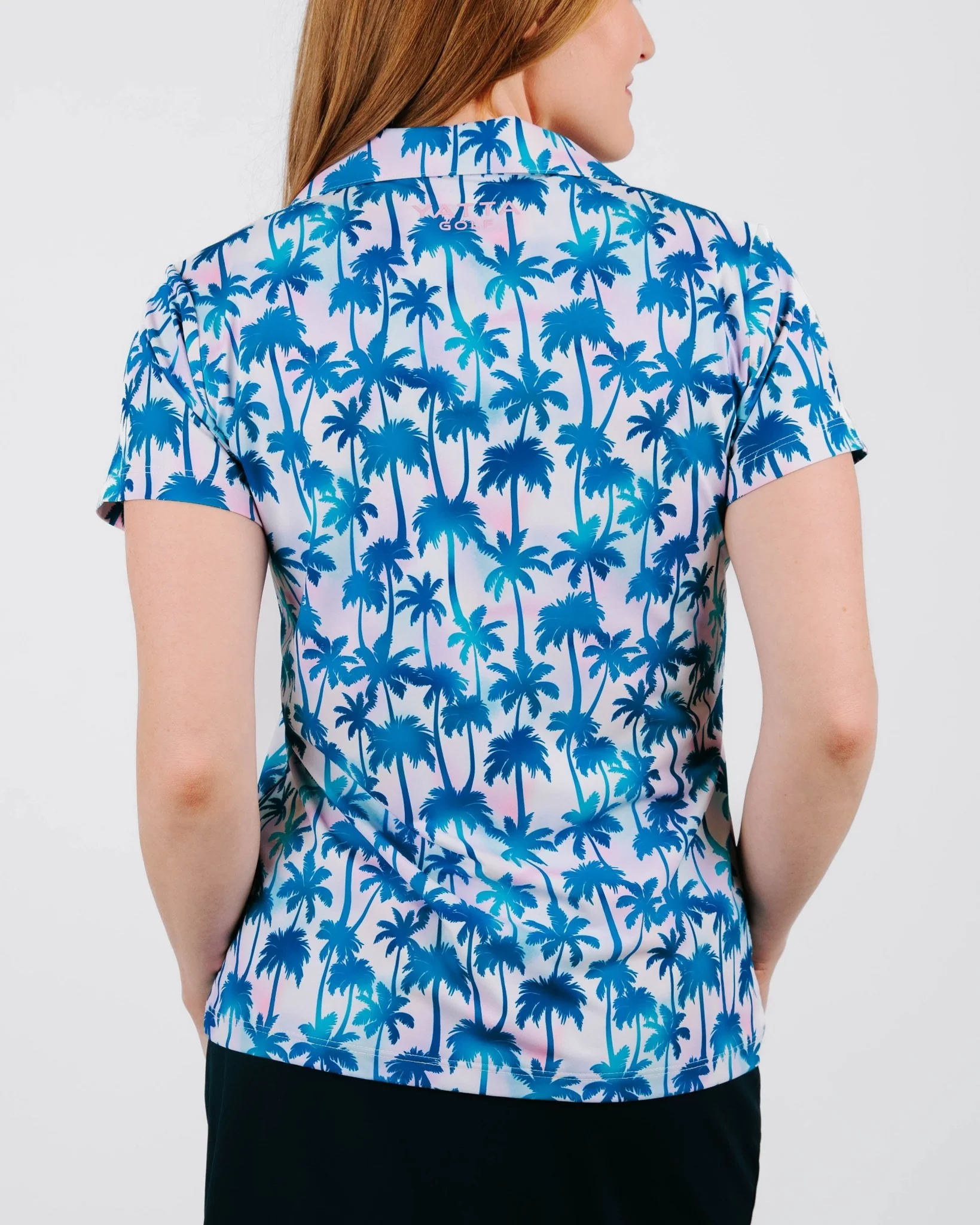 Lit Sunset Women's Golf Polo - Image 4