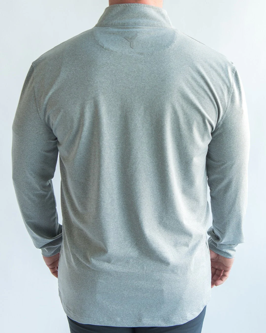 Light Grey Quarter Zip - Men's - Image 3