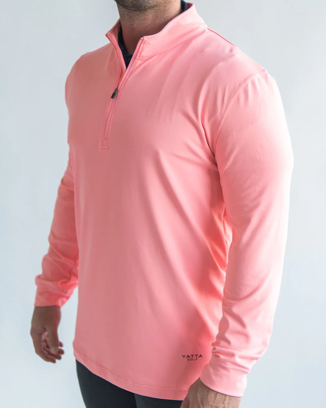 Pink Quarter Zip - Men's - Image 3