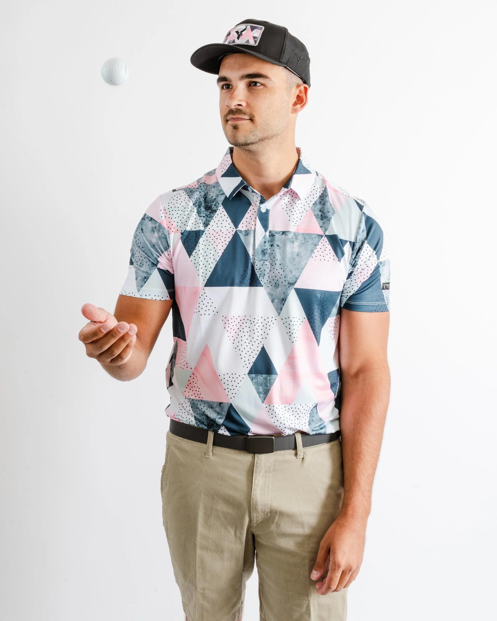 Black Birdie Dropper Golf Hat - Image 3