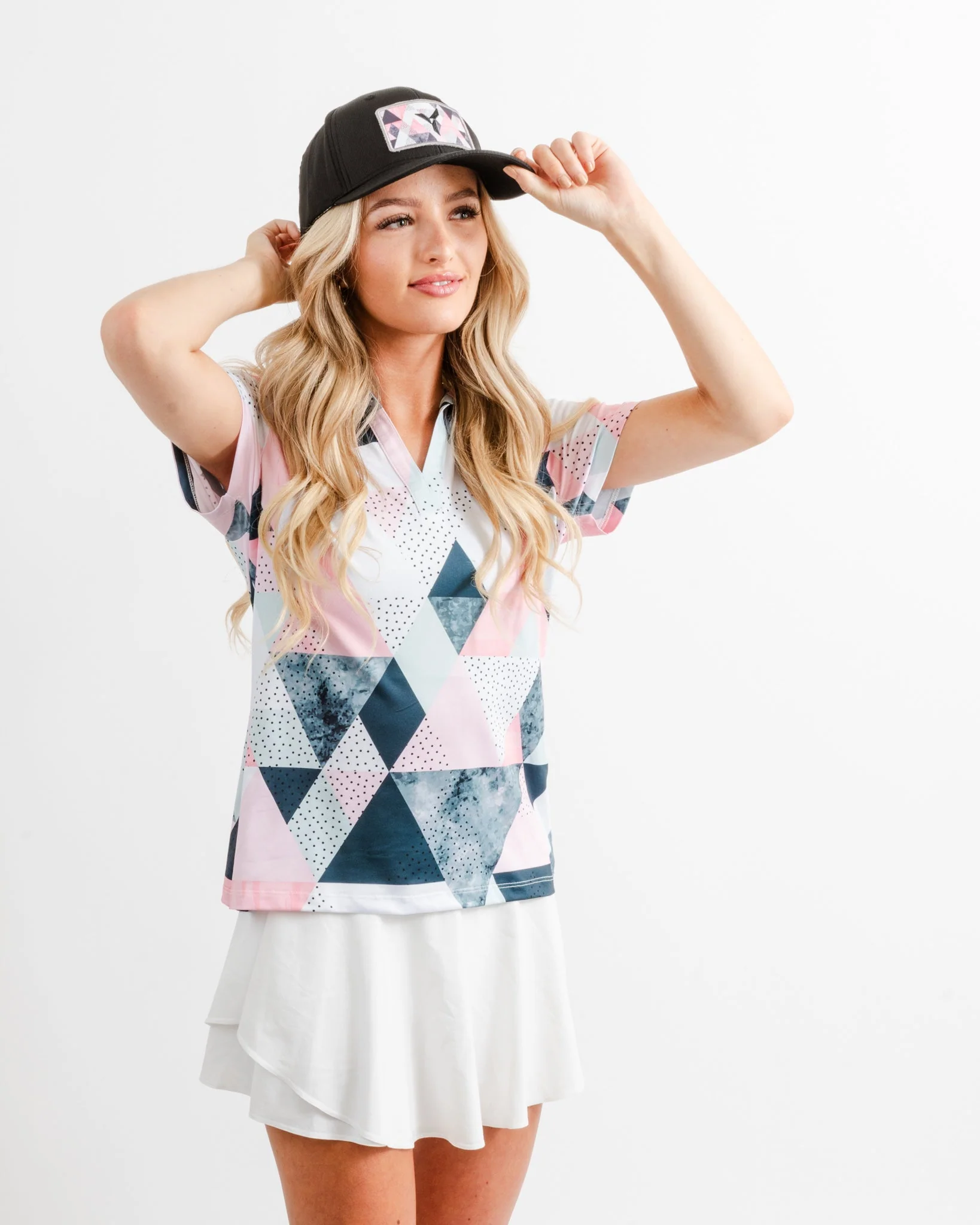 Black Birdie Dropper Golf Hat - Image 4