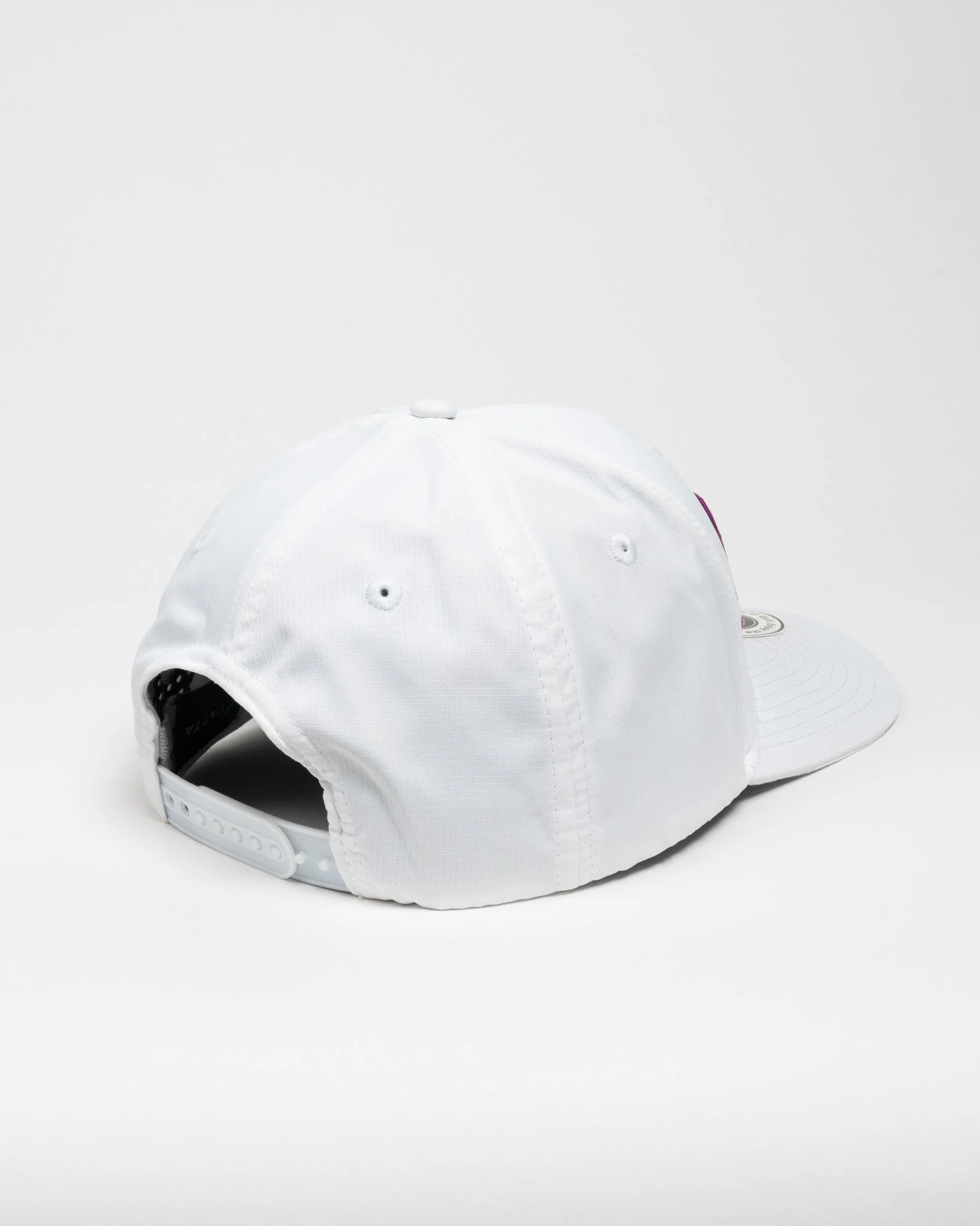 White Purplicious Golf Hat - Image 4