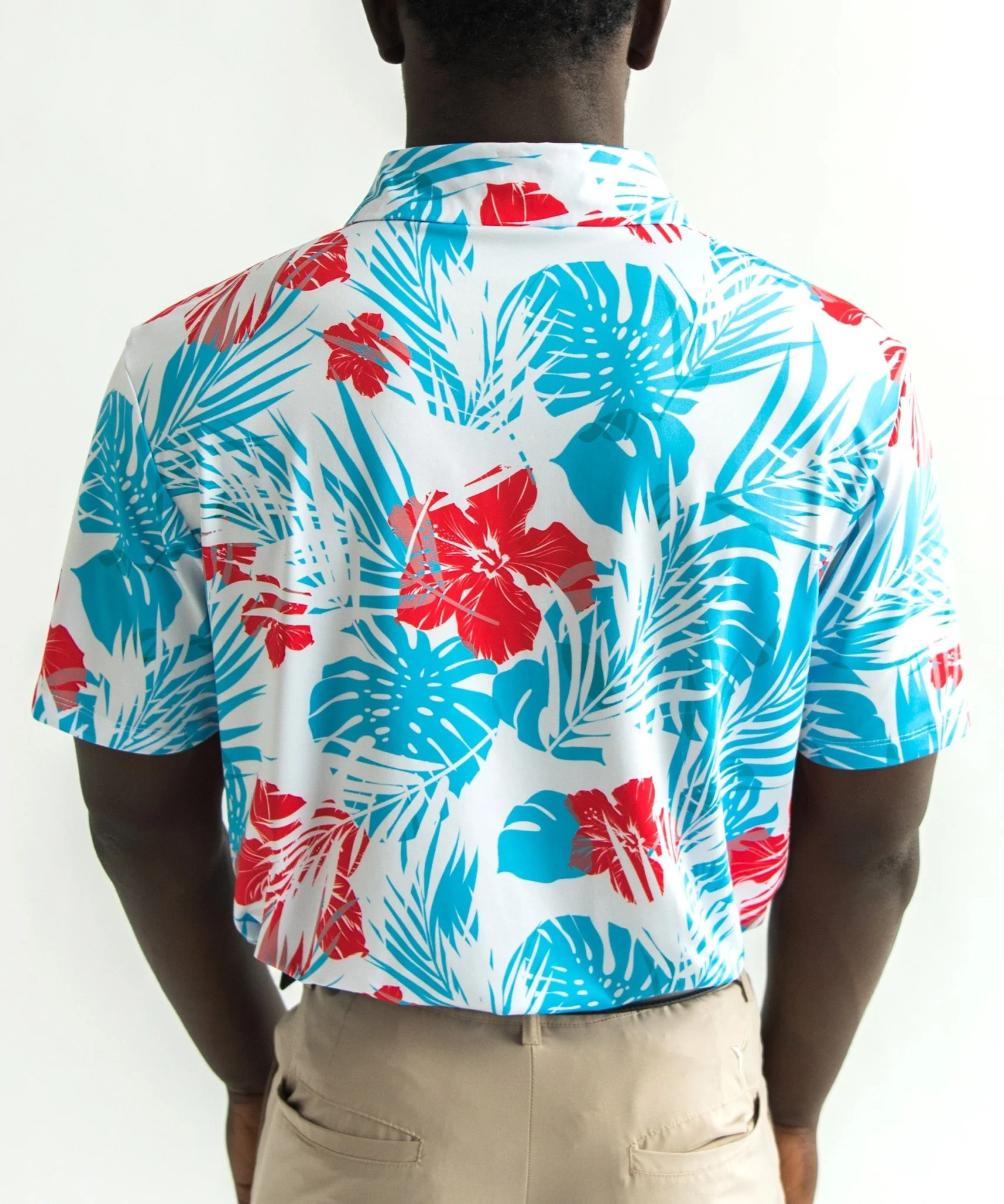 Red White & Beaches Golf Polo - Image 4