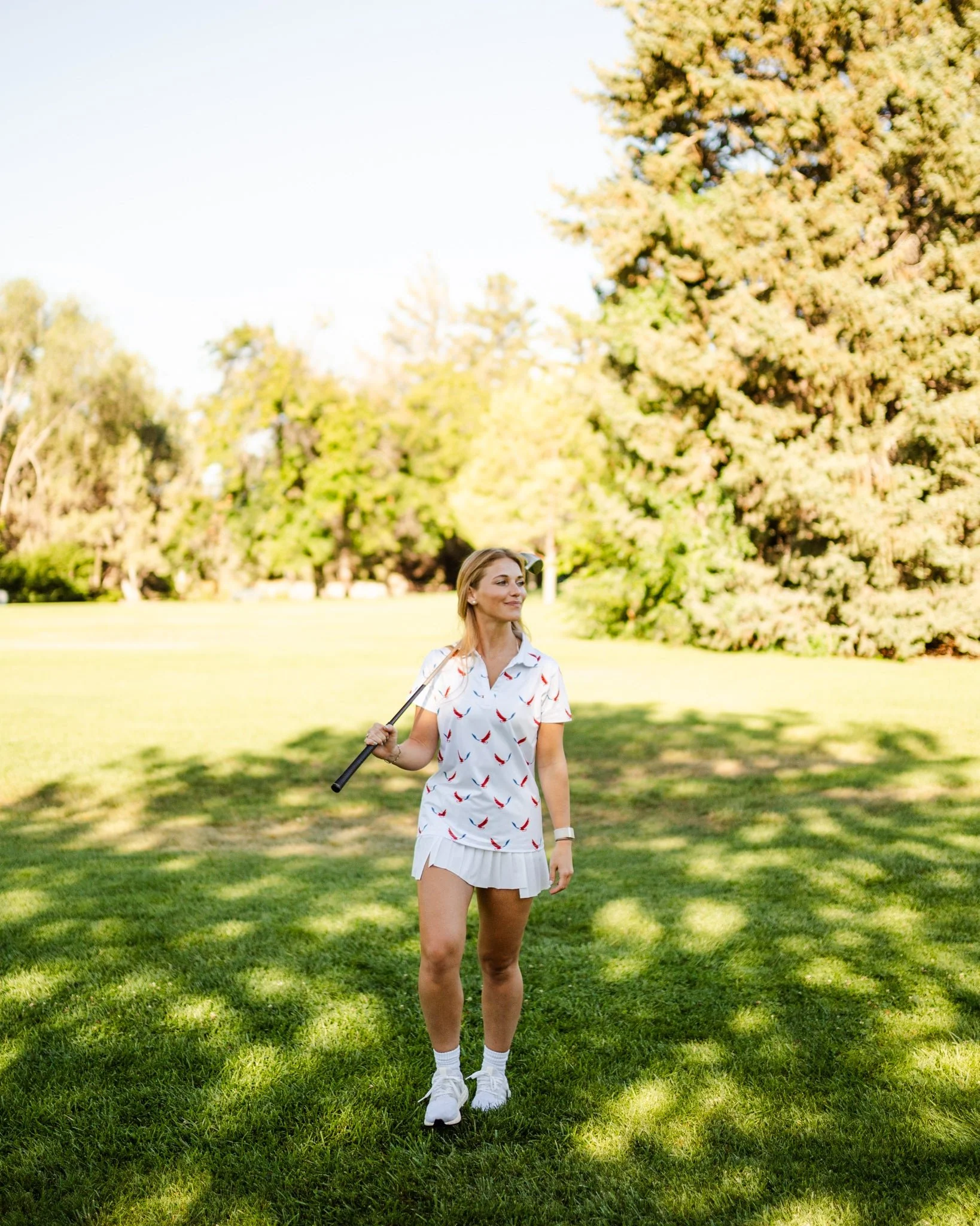 Ryde'r Die USA Golf Polo. Women's. LIMITED EDITION. - Image 4