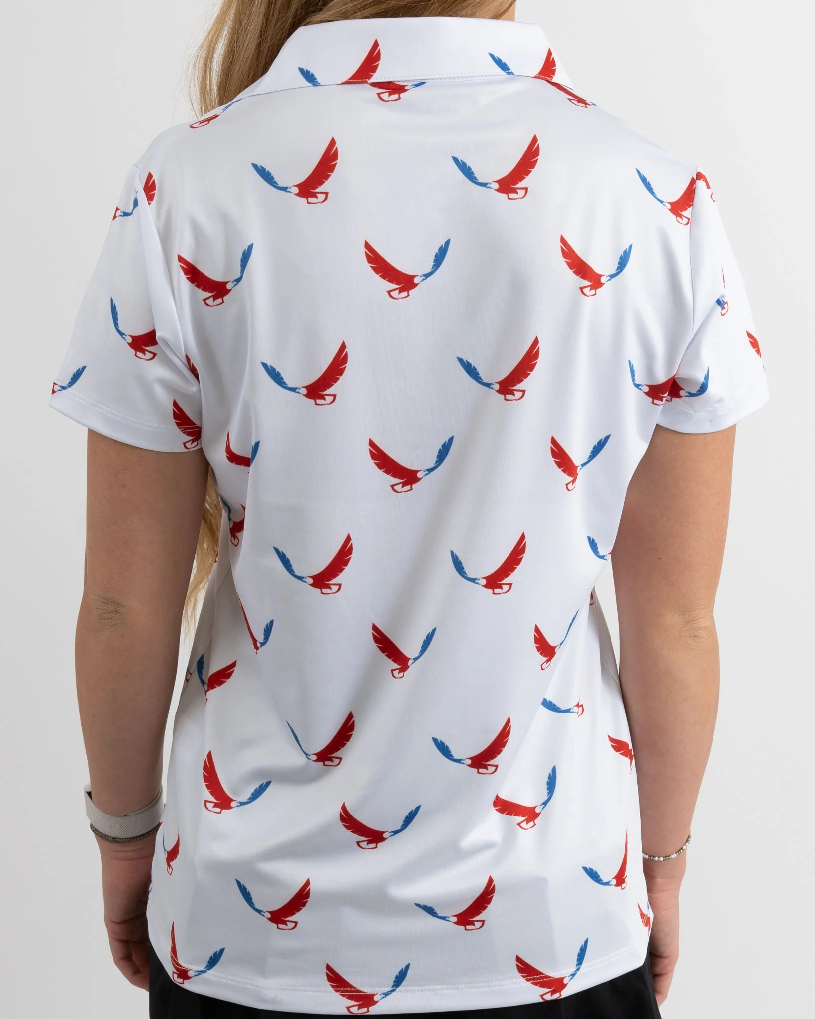 Ryde'r Die USA Golf Polo. Women's. LIMITED EDITION. - Image 5