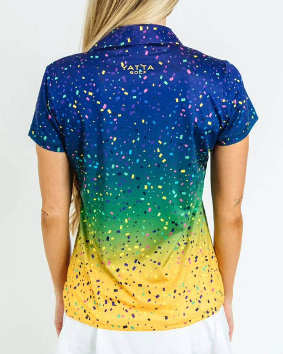 Mardi Gras Golf Polo. Women's. LIMITED EDITION. - Image 5