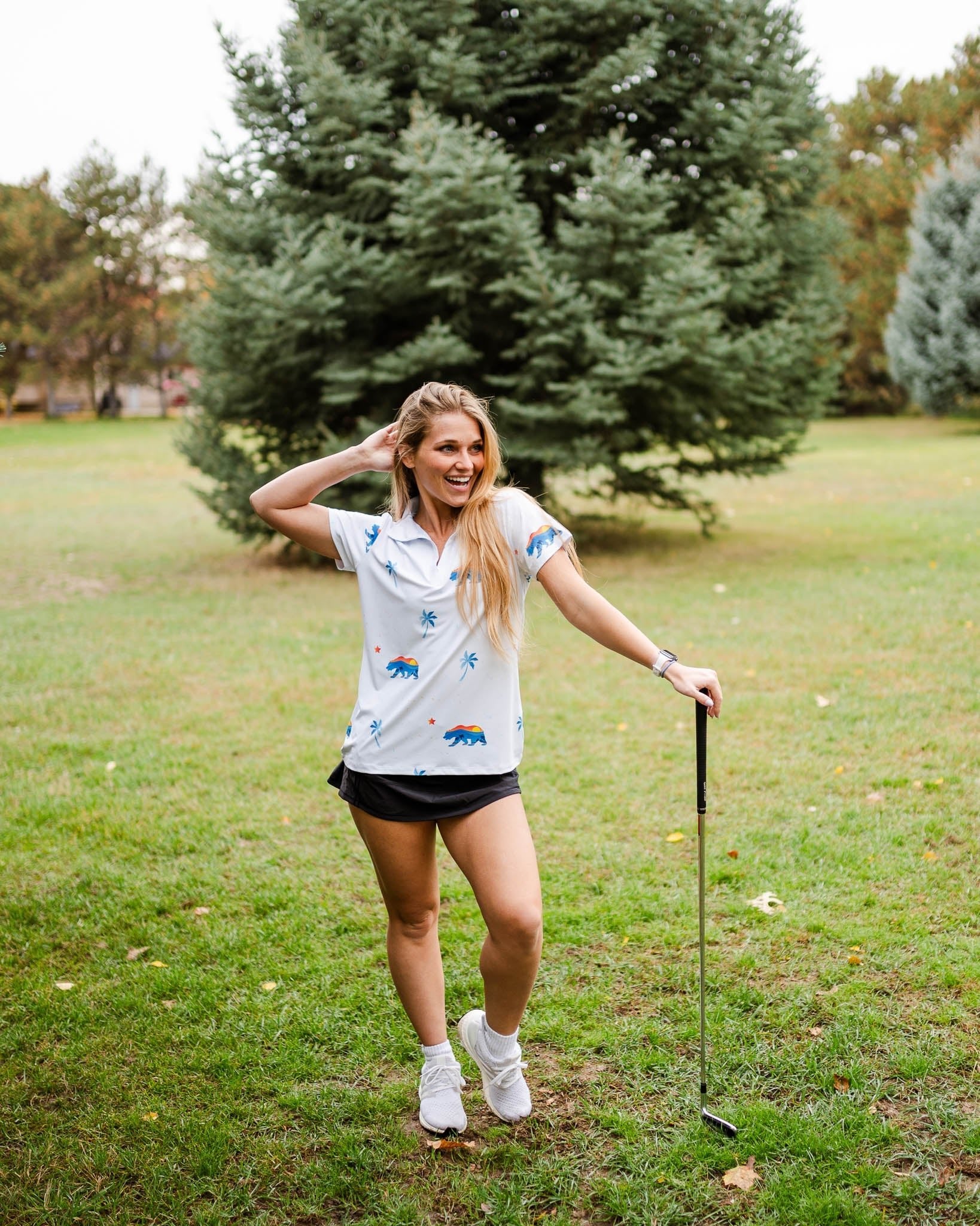 Cali Bear Women's Golf Polo. SPECIAL EDITION. - Image 5